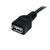 Startech.Com 10ft Black USB 2.0 Extension Cable A to A - M/F USBEXTAA10BK